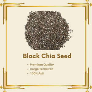 Black Chia Seed Organic 500 gram